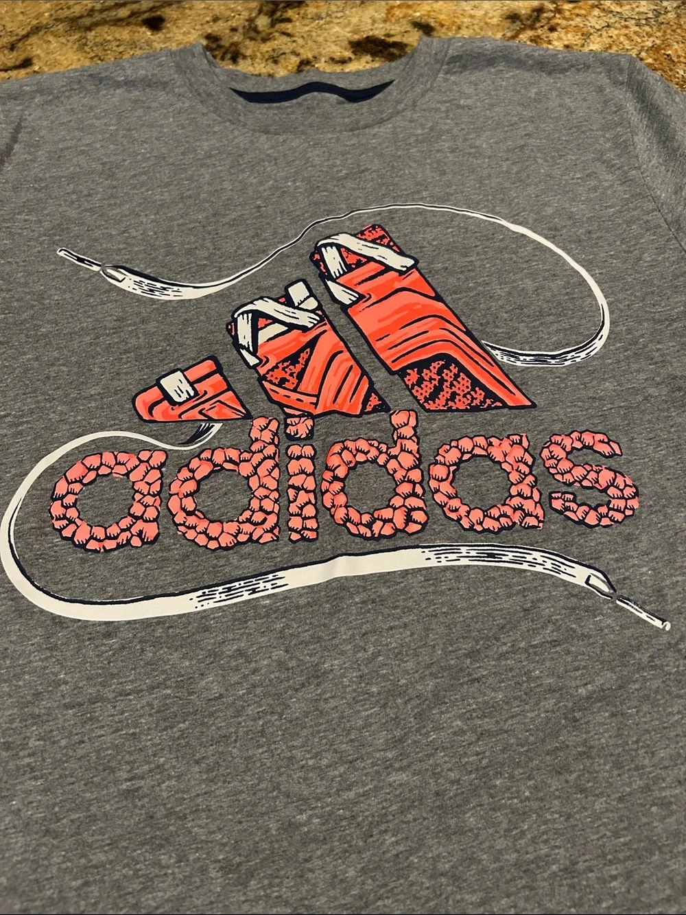 adidas gray tshirt