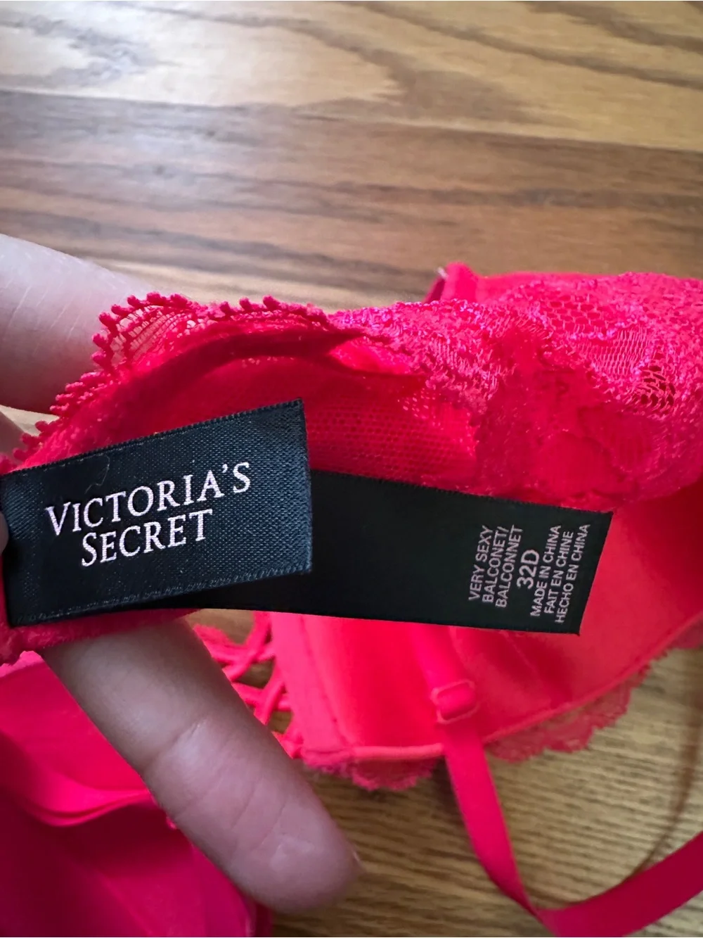 Victoria's Secret Very Sexy Balconette Bra with Crisscross Front