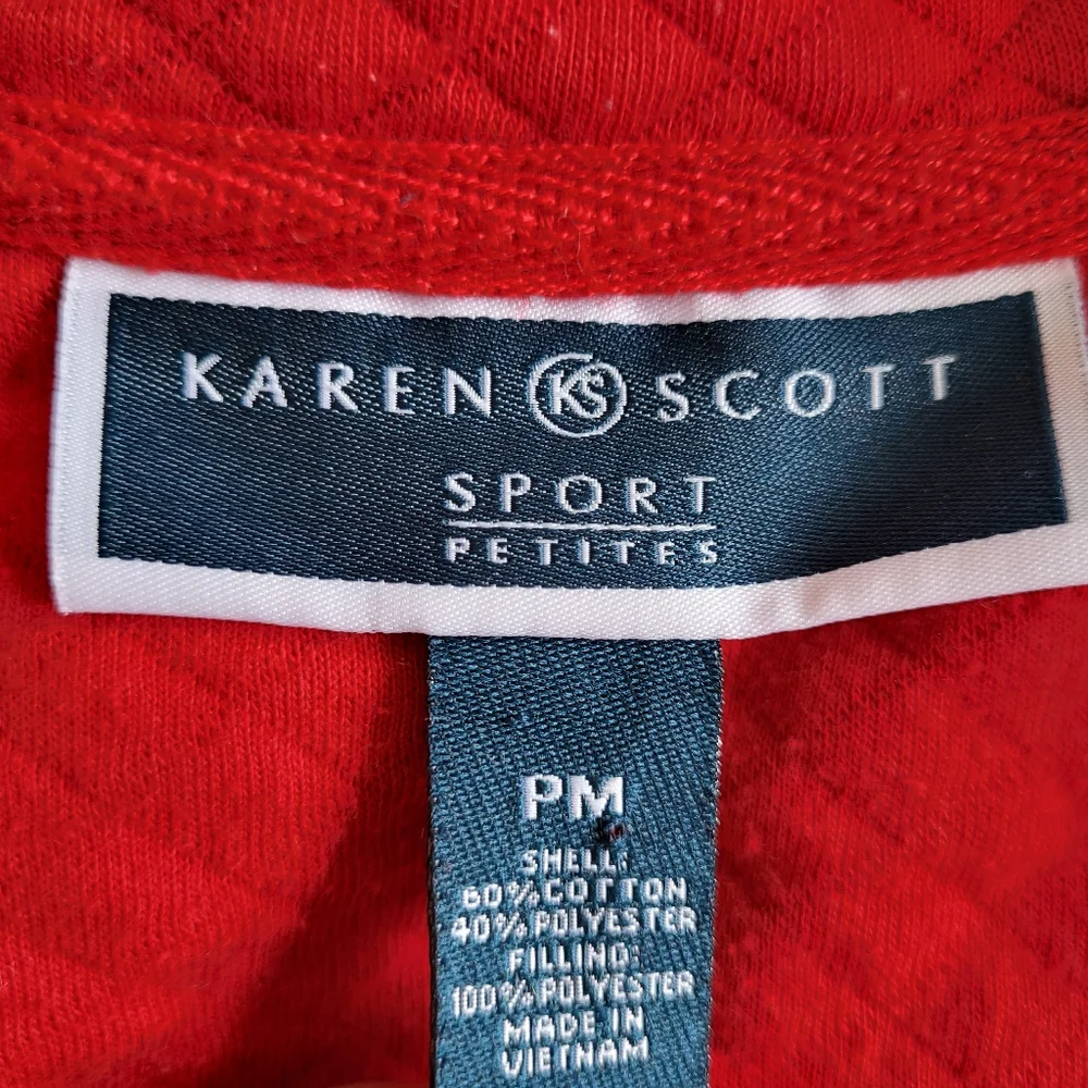 Karen Scott chic quilted