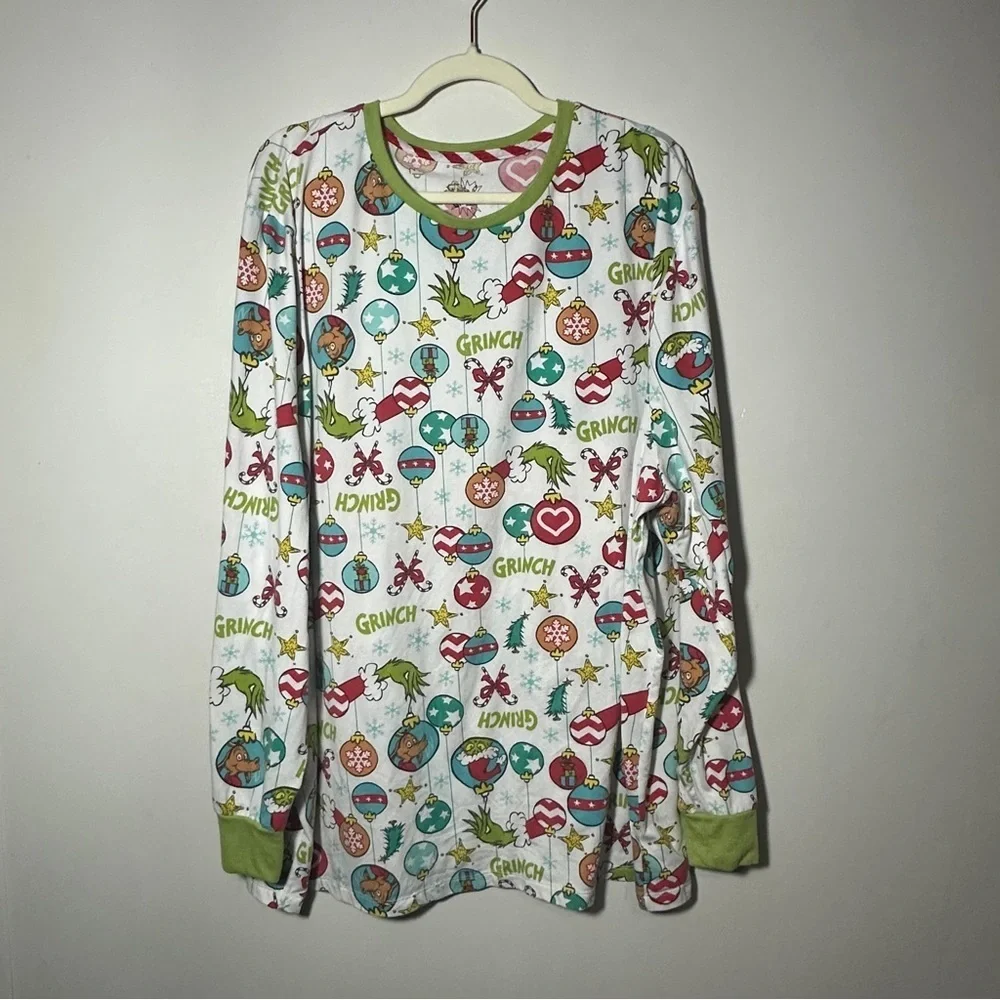 The Grinch Pajama Set Size 3X