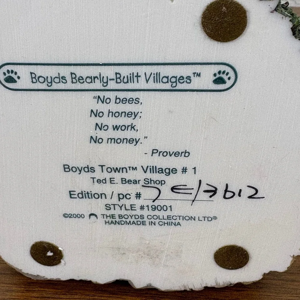 Boyds Bears boyds bearly