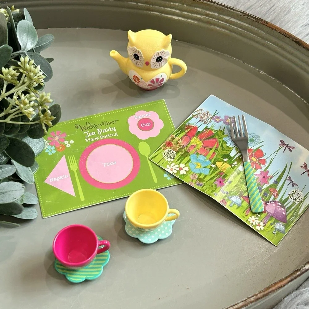 American Girl WellieWishers Tea for Two Party Set‎ 2016 RETIRED Replacements