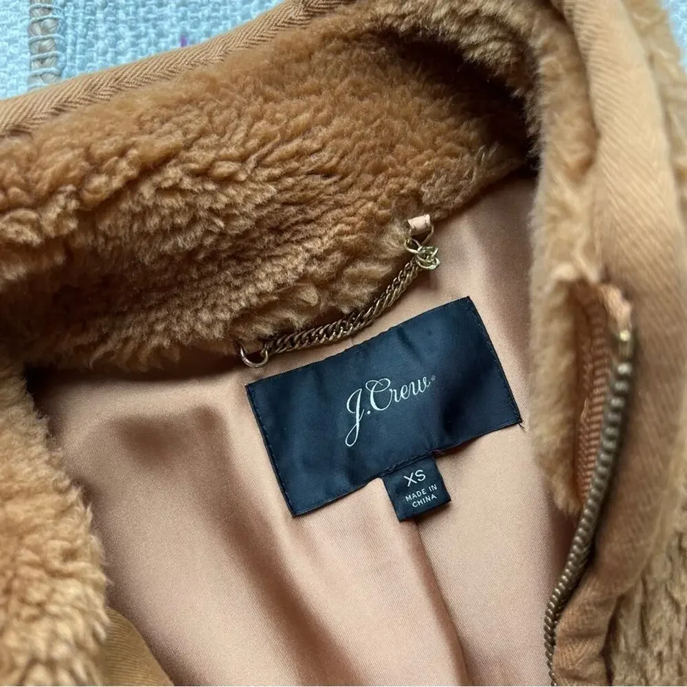 J. Crew cozy teddy