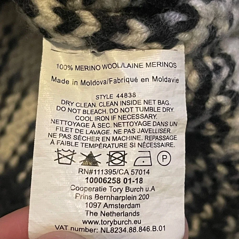Tory Burch measurements pit