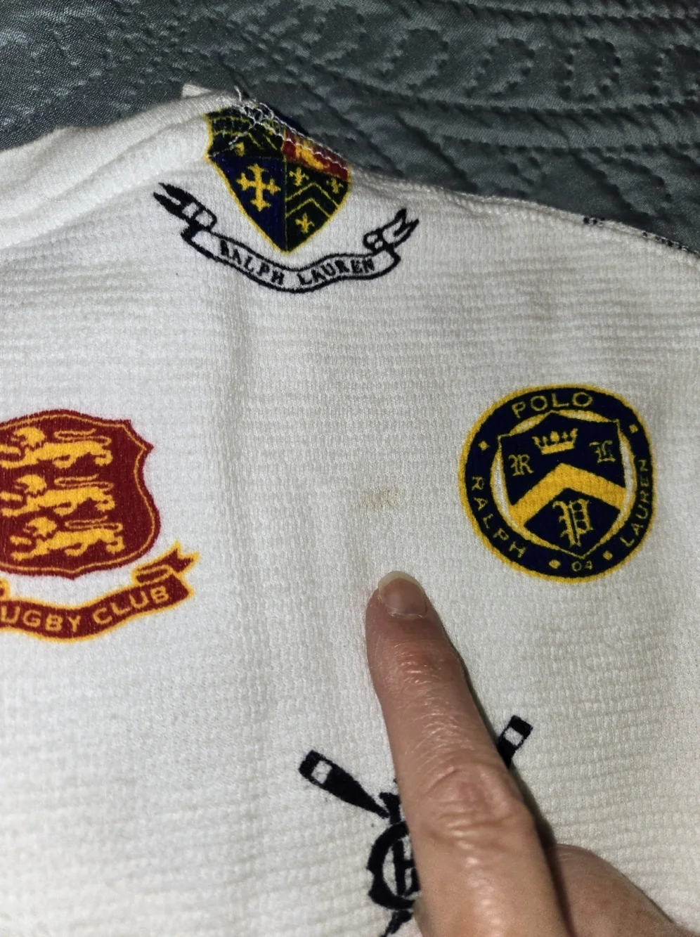 Polo Ralph Lauren white crewneck