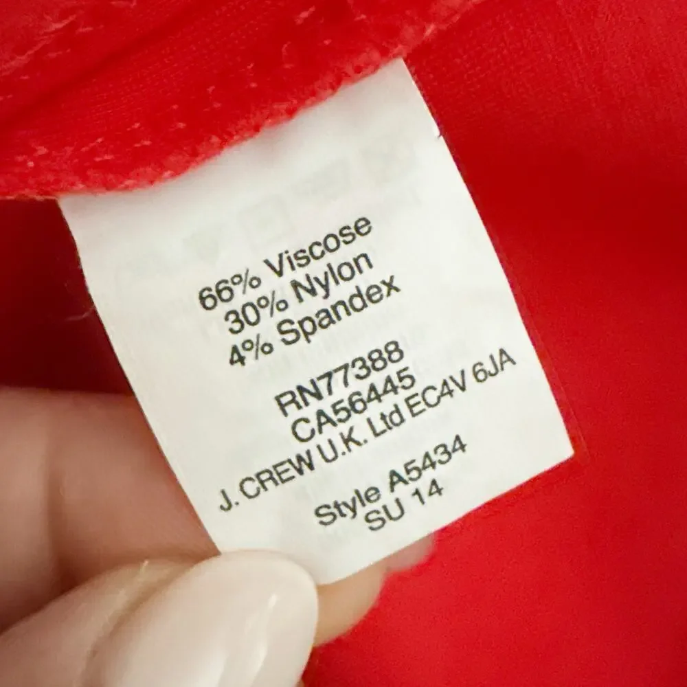 J. Crew beautiful red
