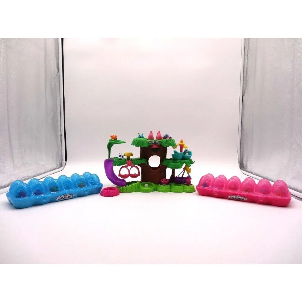 Hatchimals CollEGGtibles Tree House Hatchimal Nursery Playset an Eggcartons and‎
