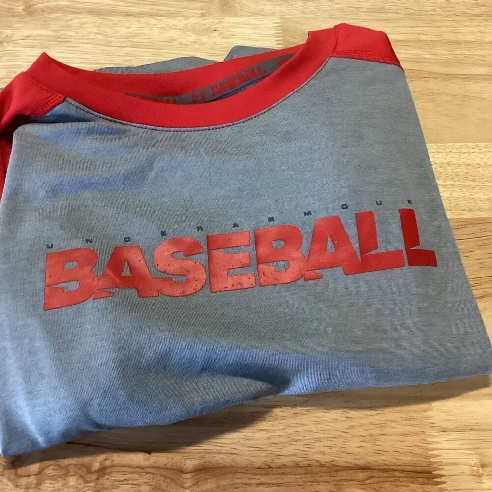 Boys‎ Under Armour Baseball 3/4 Ragland Sleeve tee - XL youth