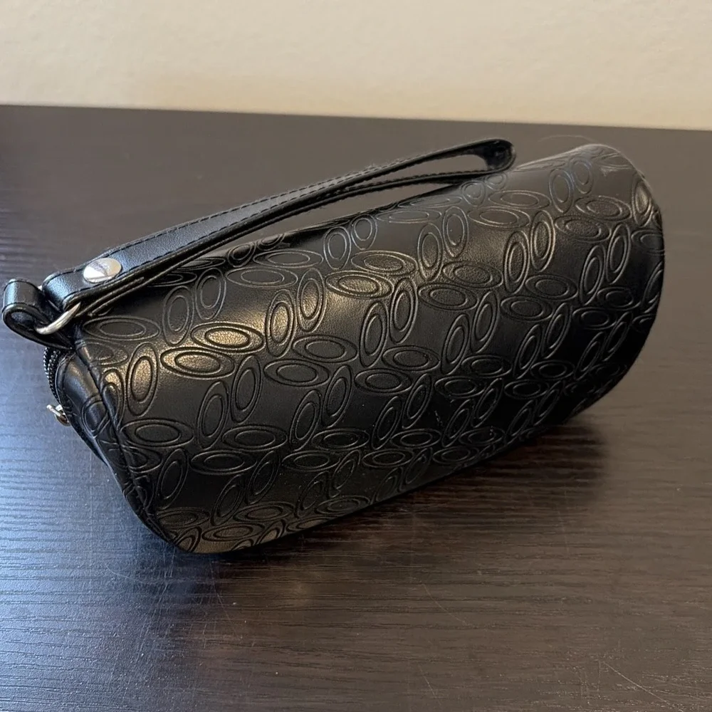 Oakley Soft Shell‎ Case Zip Glasses Sunglasses Black Logo Wristlet Strap