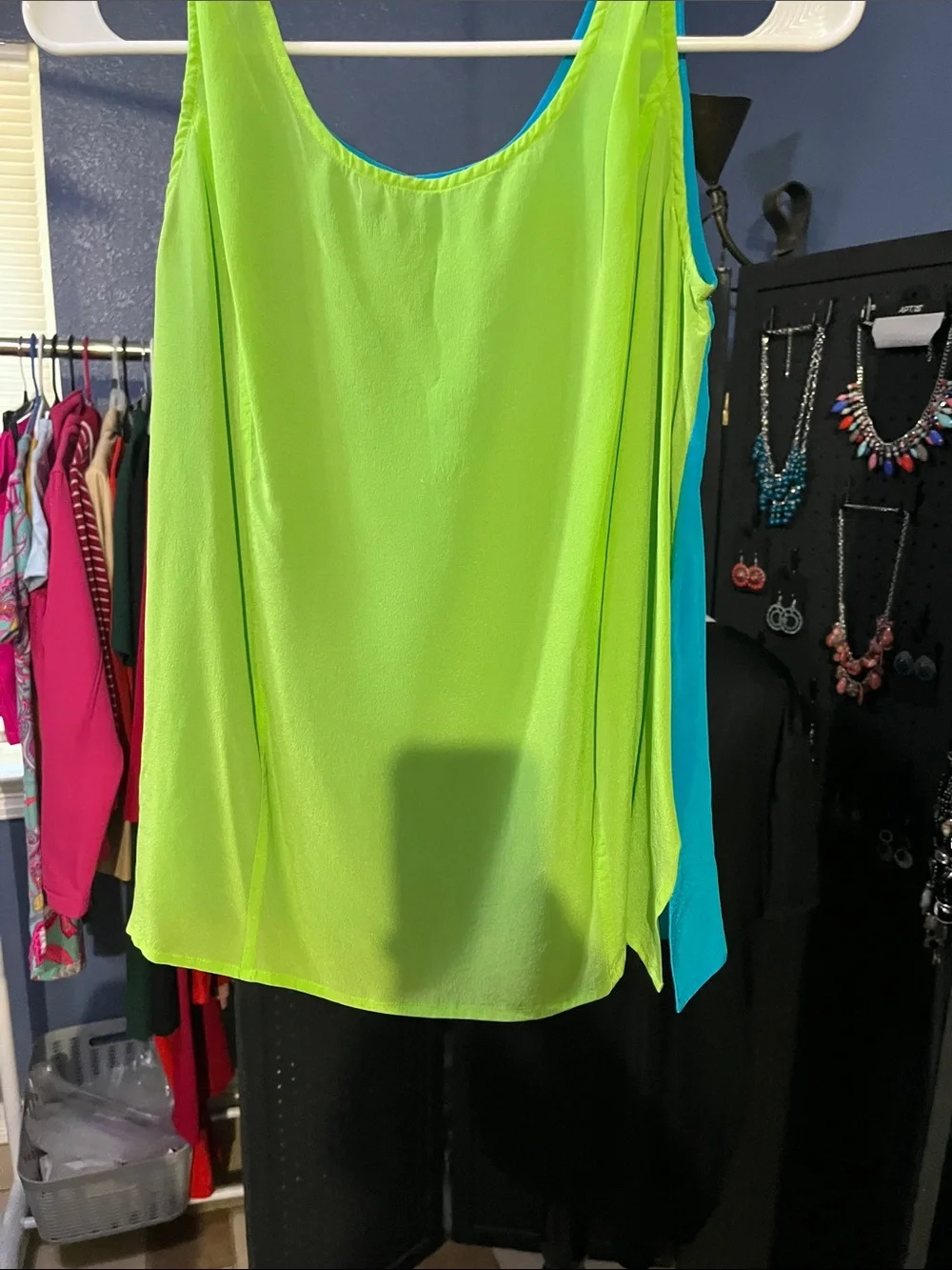 VINTAGE Diane Gilman Tank Top all silhouette
