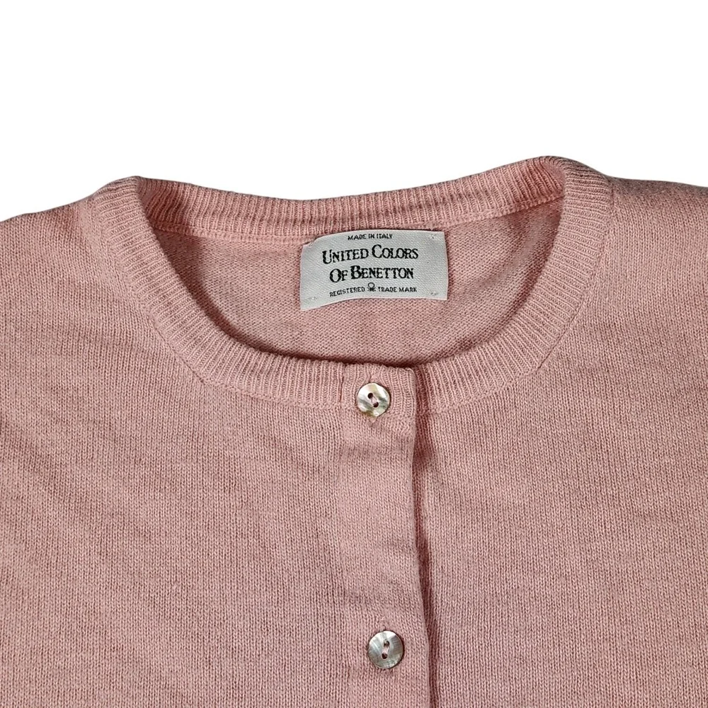 United Colors Of Benetton staple trim pink