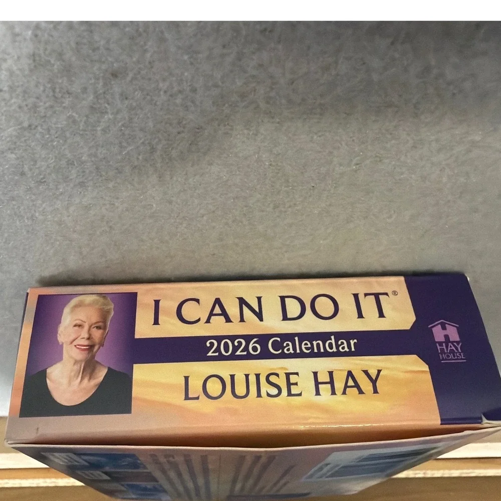 Louise Hay I Can Do It 2026 Calendar 365 Daily Affirmations Desk‎ Stand NEW