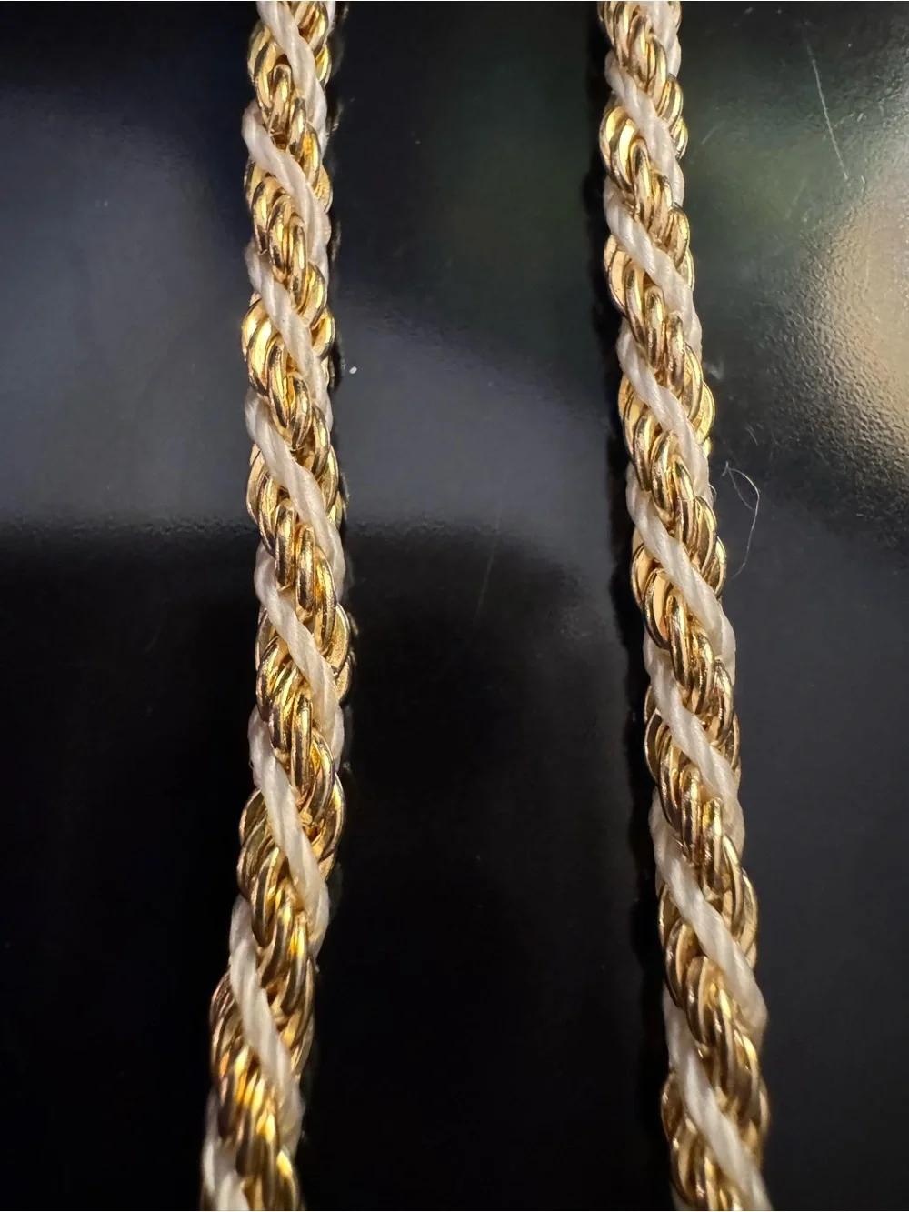 Vintage gold tone