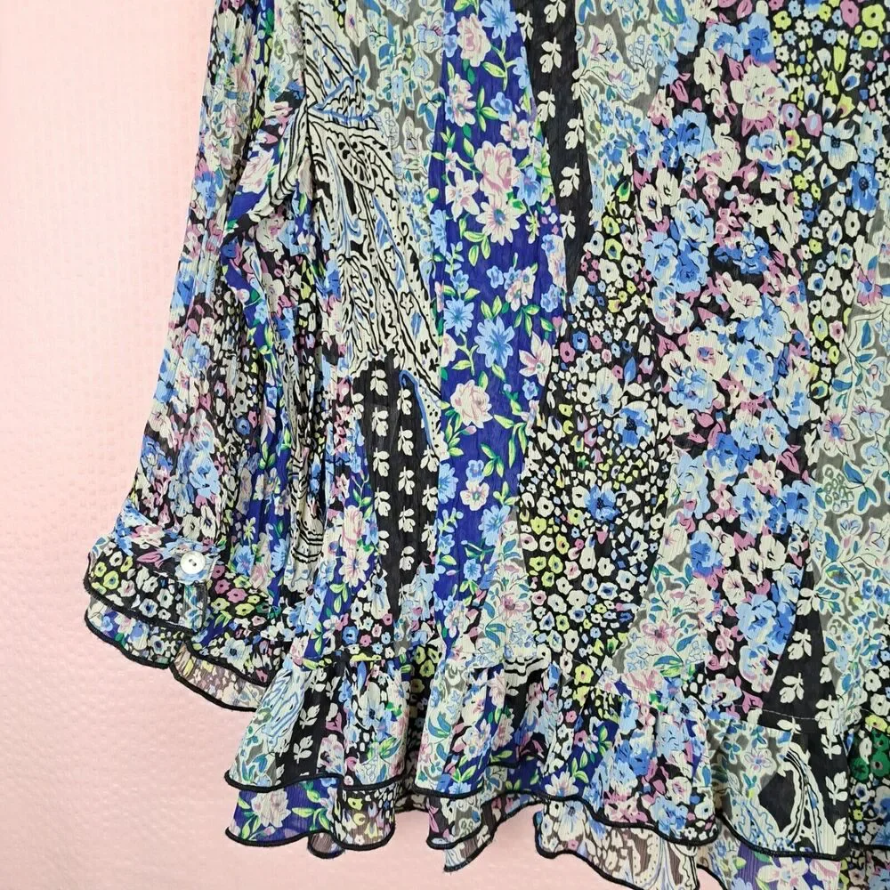 Agora blouse ruffle