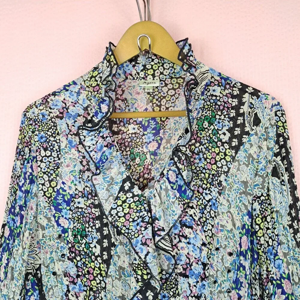 Agora blouse ruffle