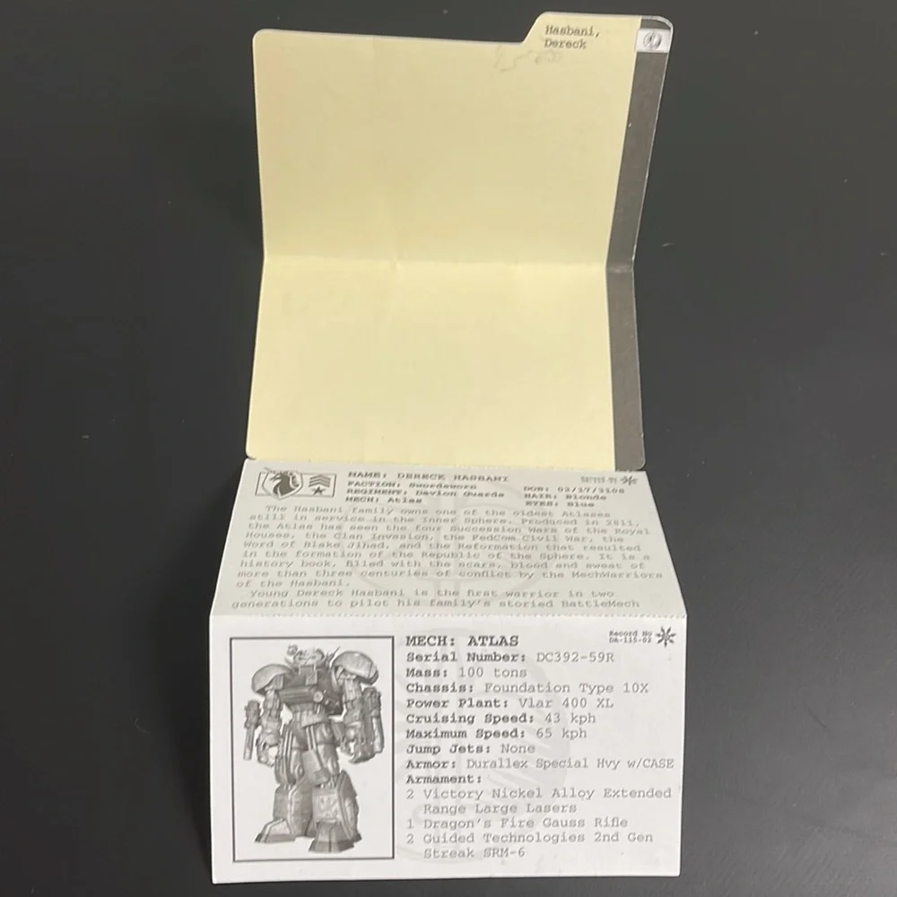 wizkids mechwarrior figure