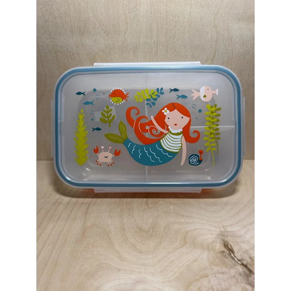 Ore Originals Good‎ Lunch Bento Box Isla the Mermaid Kids Food Container 41.5oz