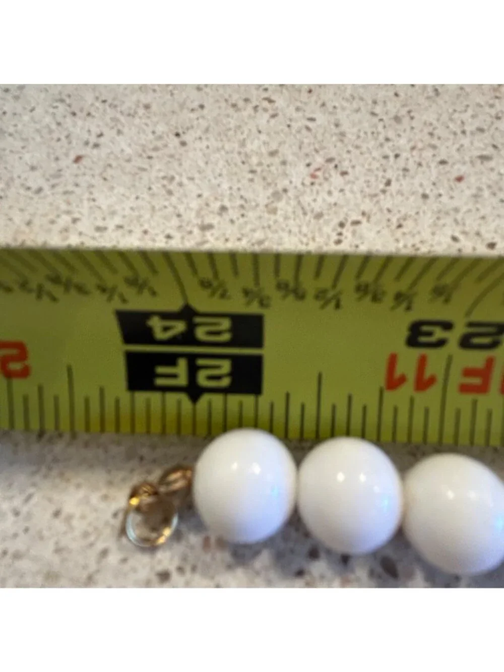 Estate acrylic beads
