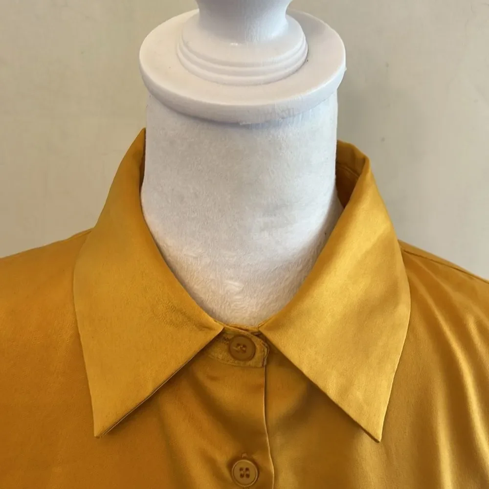Mimosa blouse gold