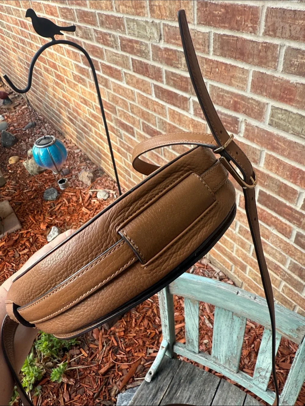 Tory Burch pebble leather