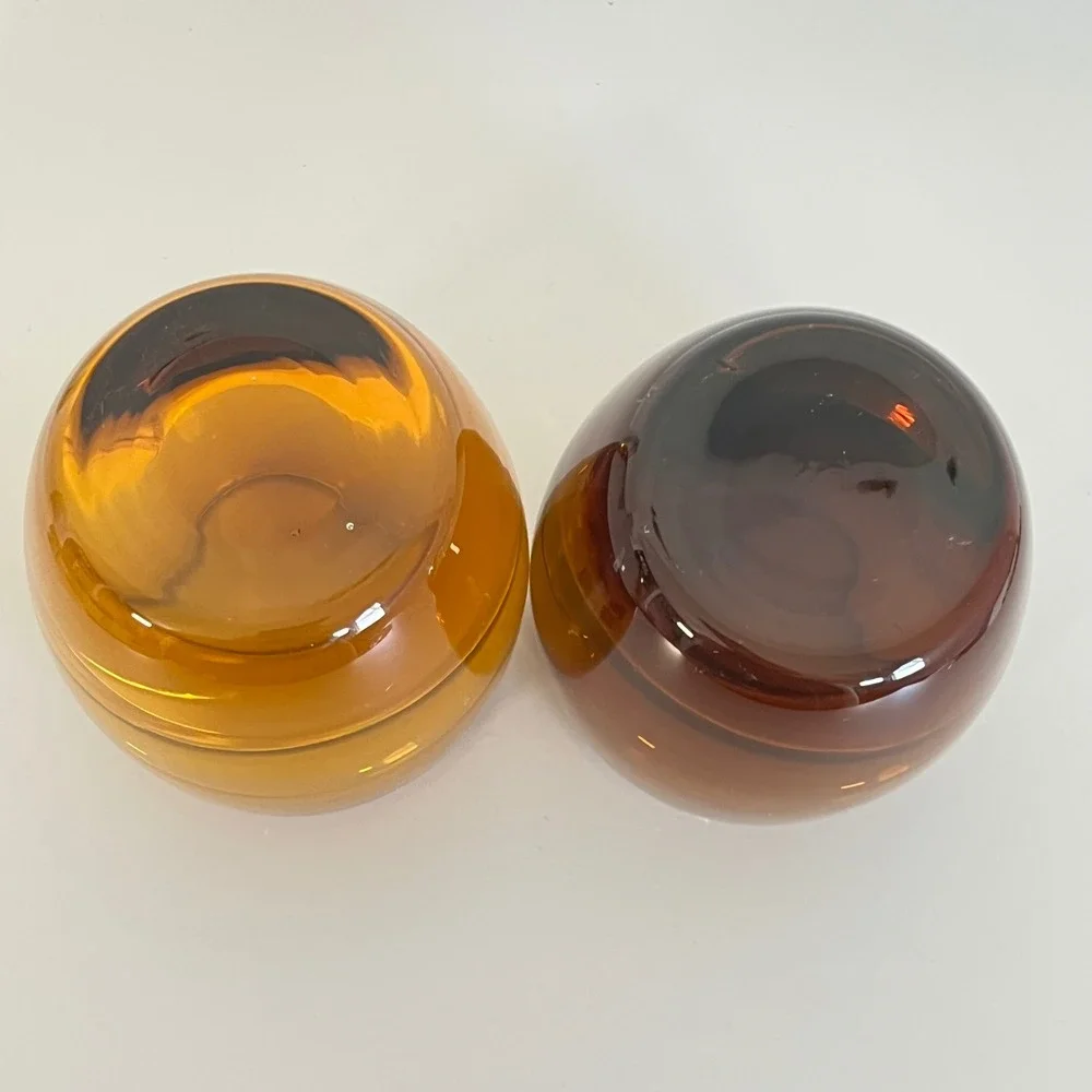 Crate&Barrel hand blown