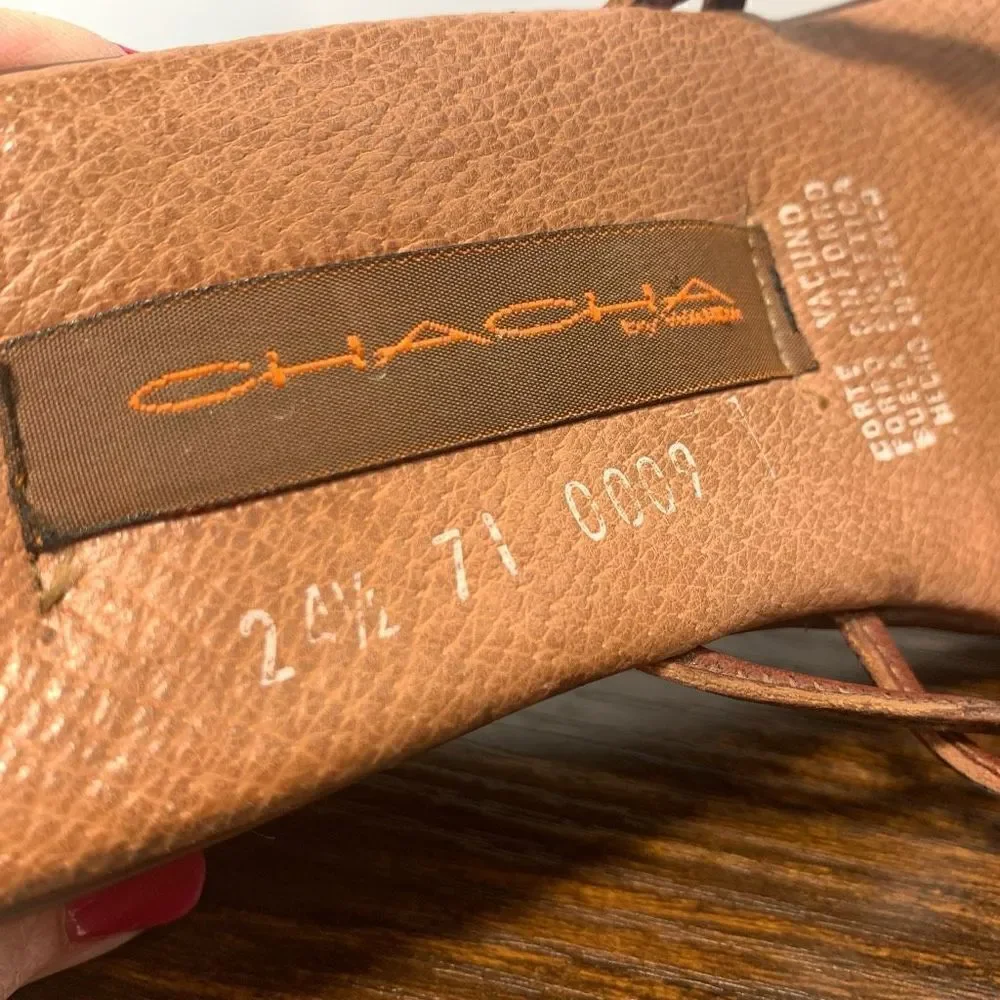 Chacha brown leather