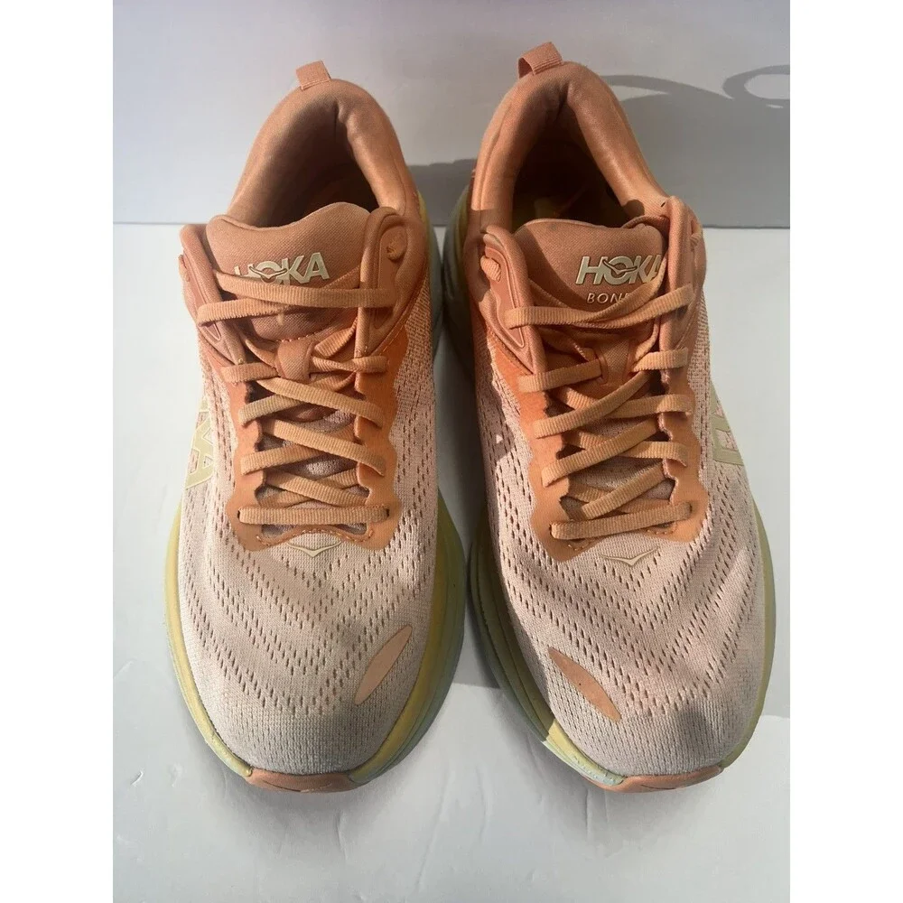 Hoka One One running peach 10b