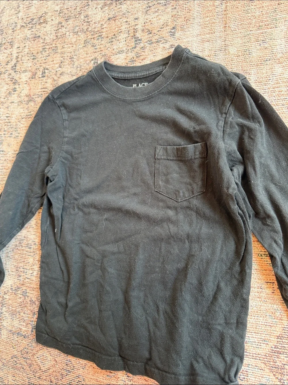 Place simple black