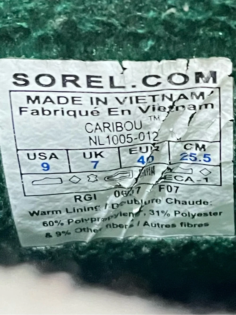 Sorel brand sorelmodel
