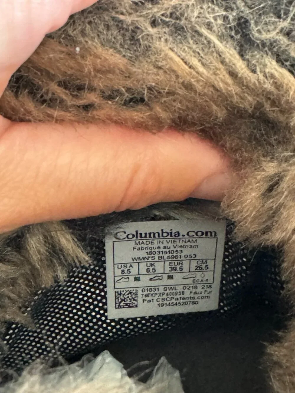 Columbia excellent pre