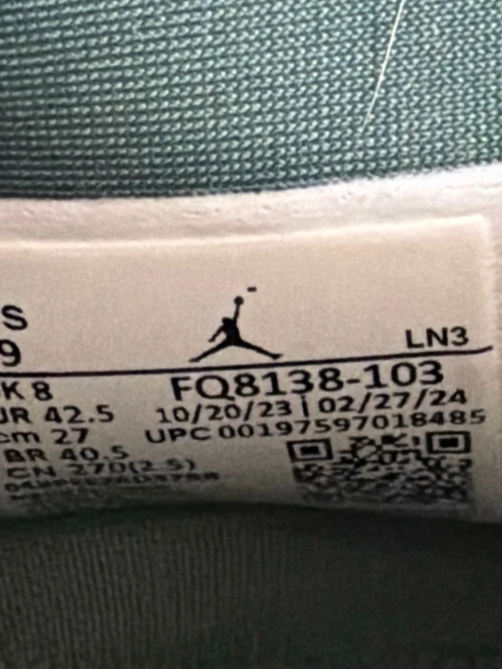Jordan iconic silhouette