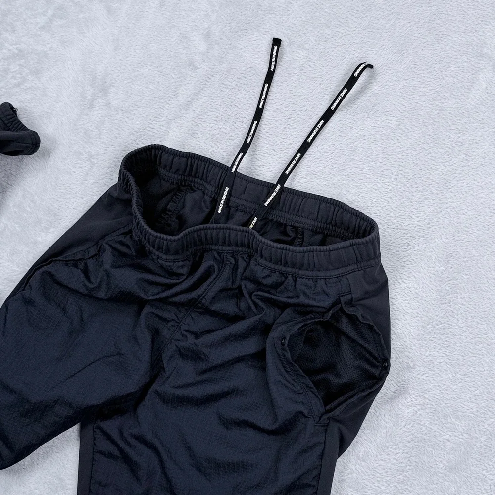 Nike black track pants