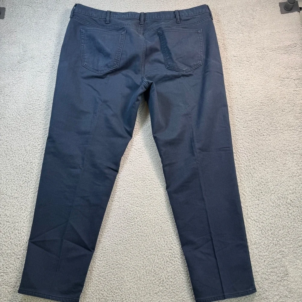 Banana Republic Travel Jean Athletic Fit Navy Blue Mens‎ 42x30 Stretch Pants