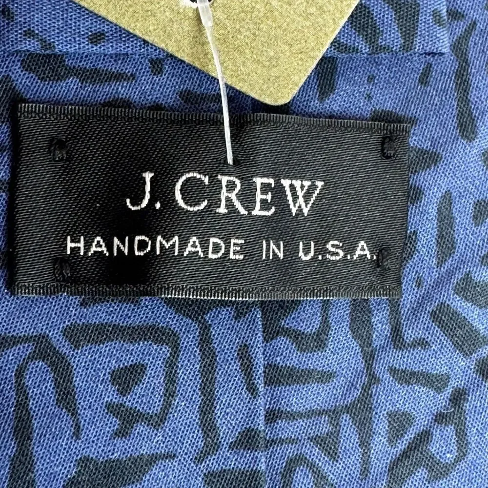 J. Crew black tag cotton