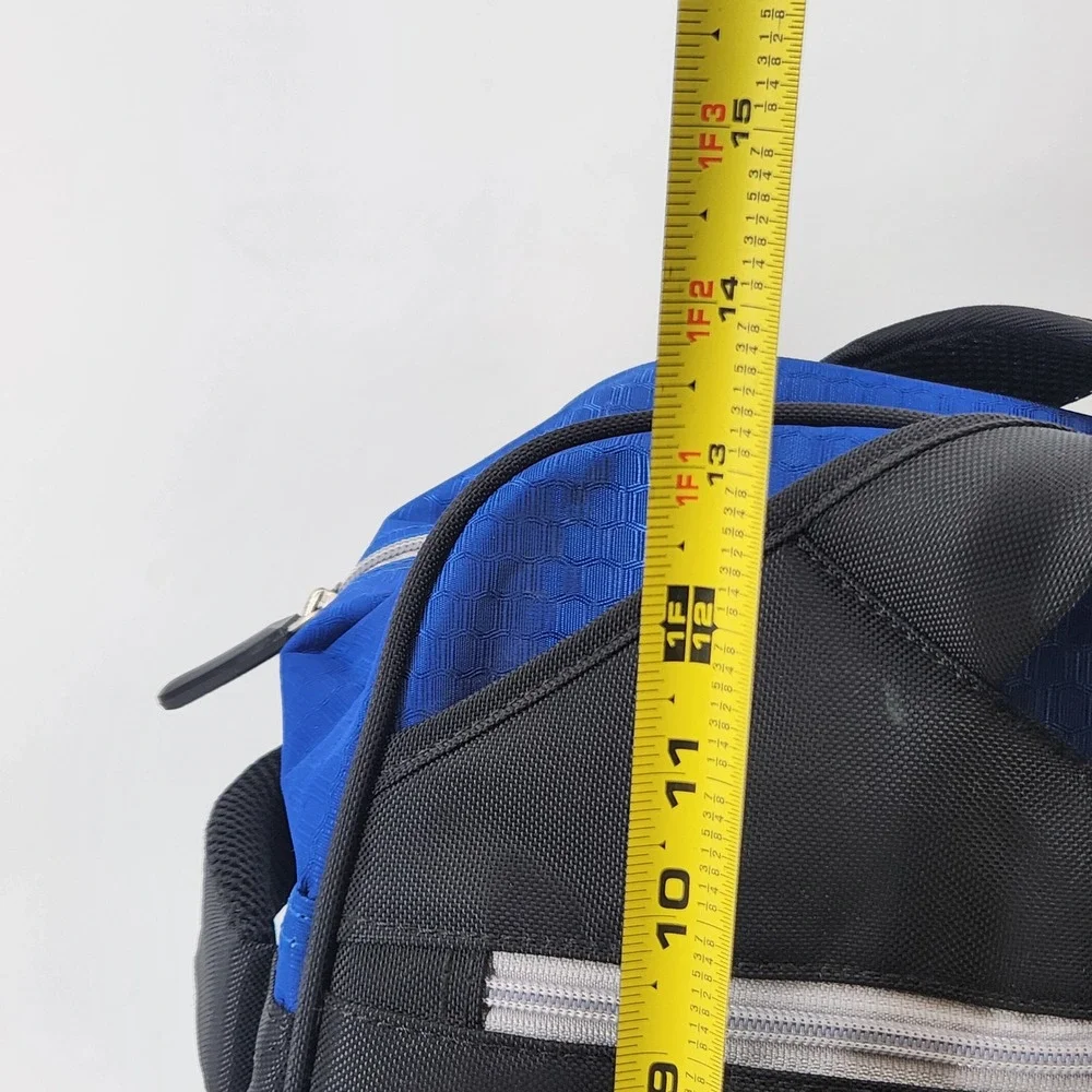 CIAO Rolling Duffel Bag 22 Inch Blue Black Wheeled Carry‎ On Travel Luggage