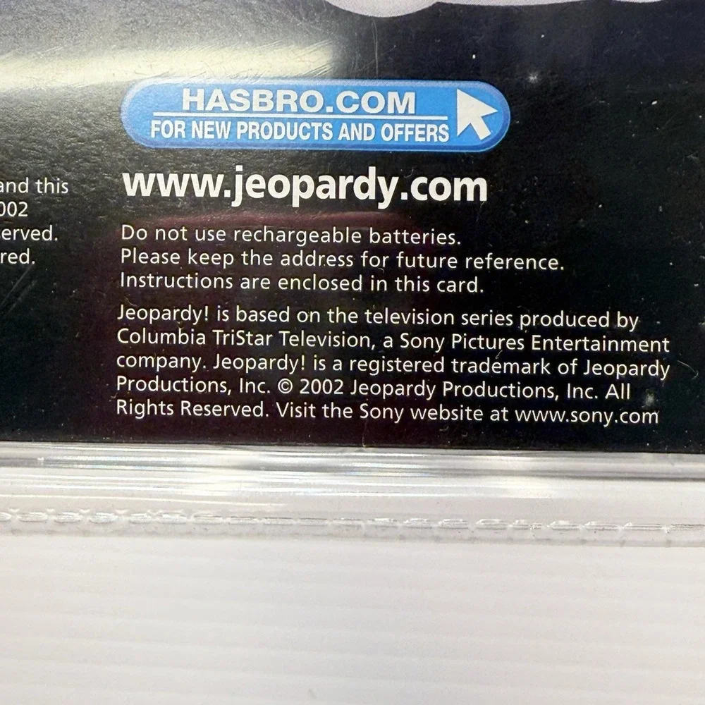 Tiger Mist jeopardy game entertainment