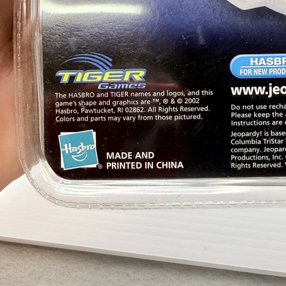 Tiger Mist fun sealed