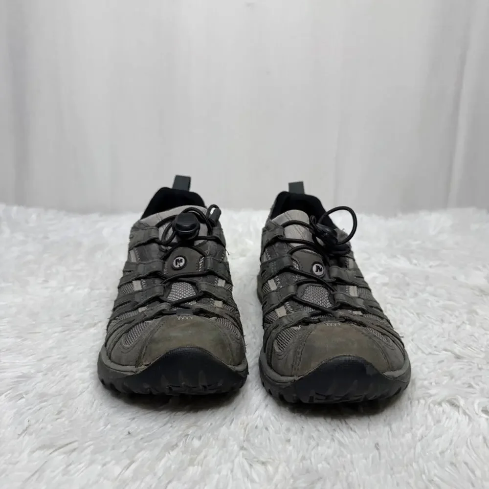 Merrell gray leather