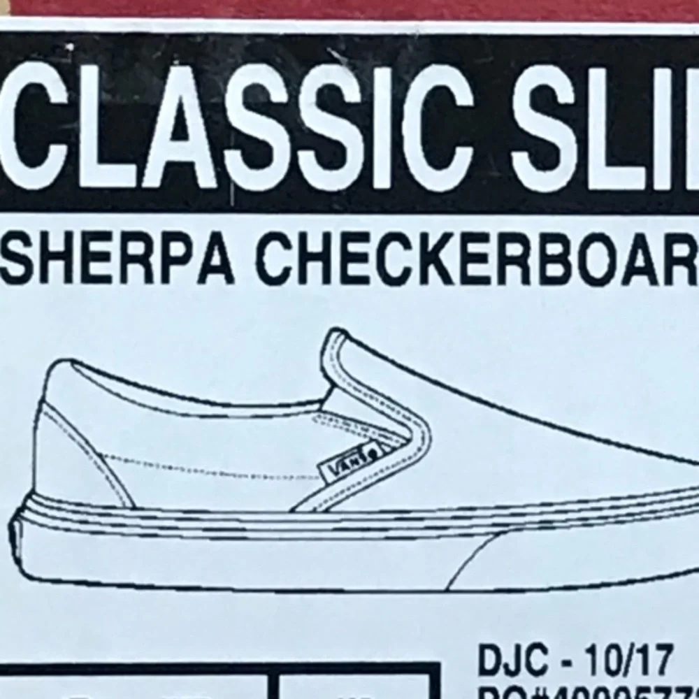 Vans classic slip
