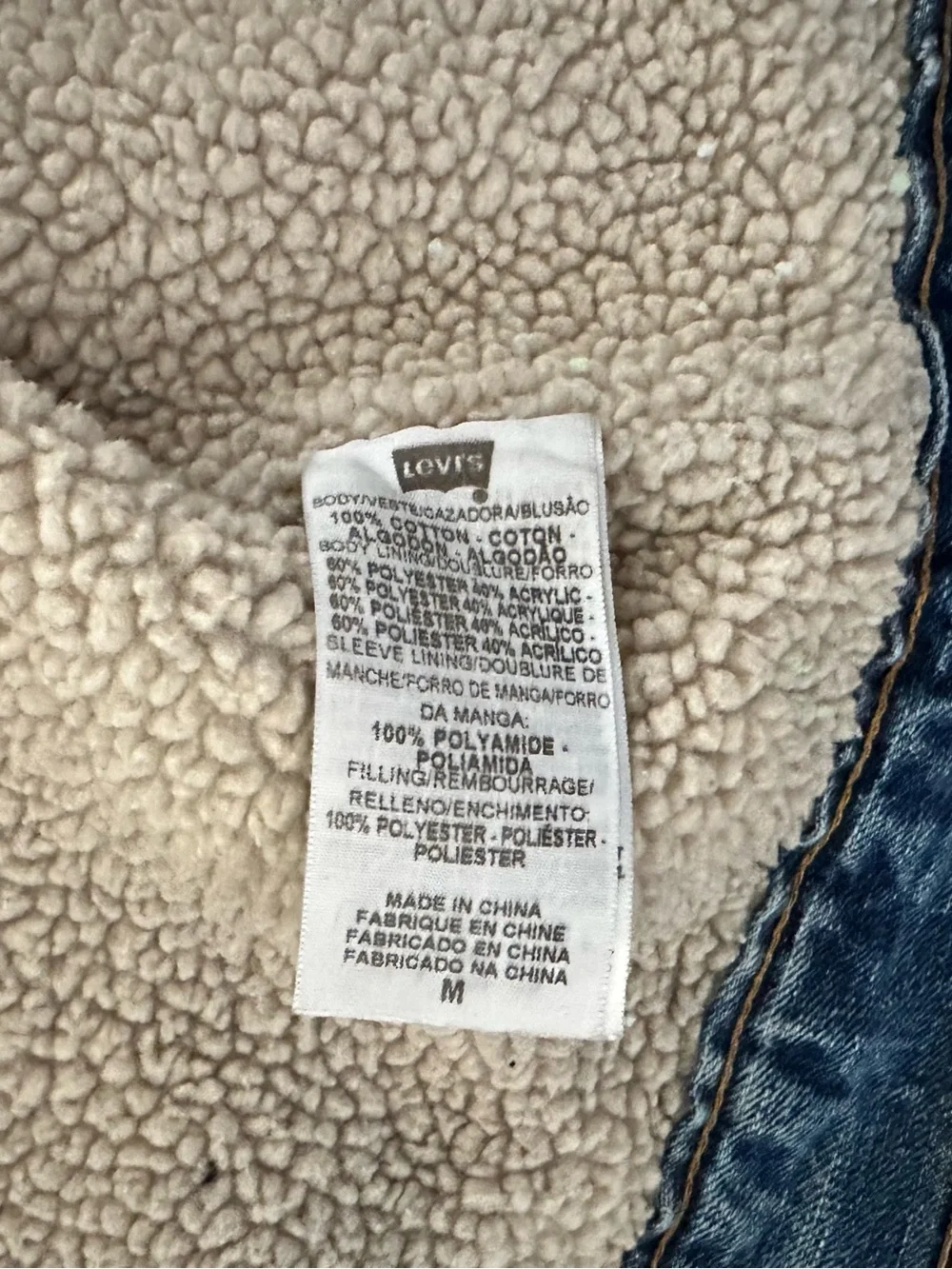 Levi’s Sherpa jacket