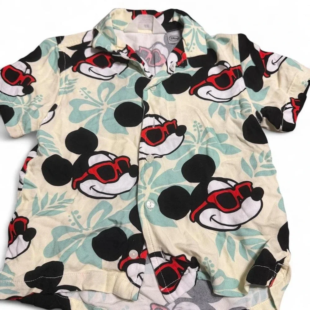H&M toddler Disney Hawaiian shirt