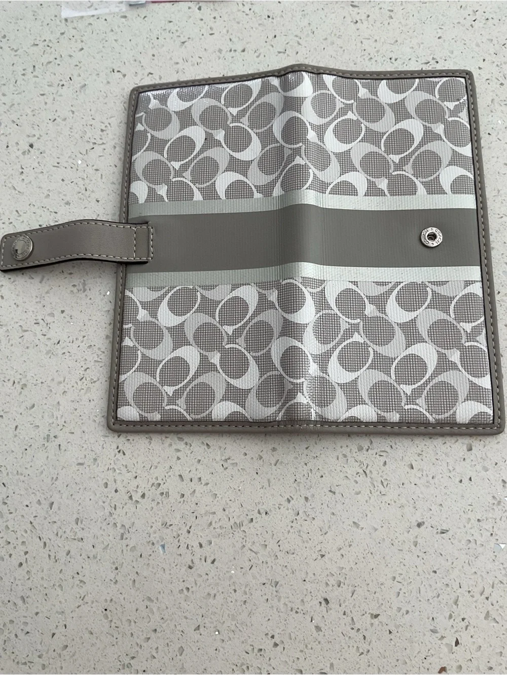 Coach continental wallet