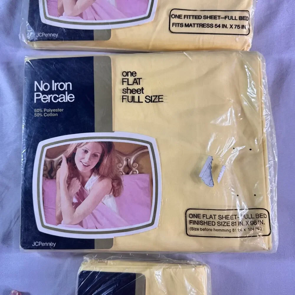 jcpenney vintage yellow