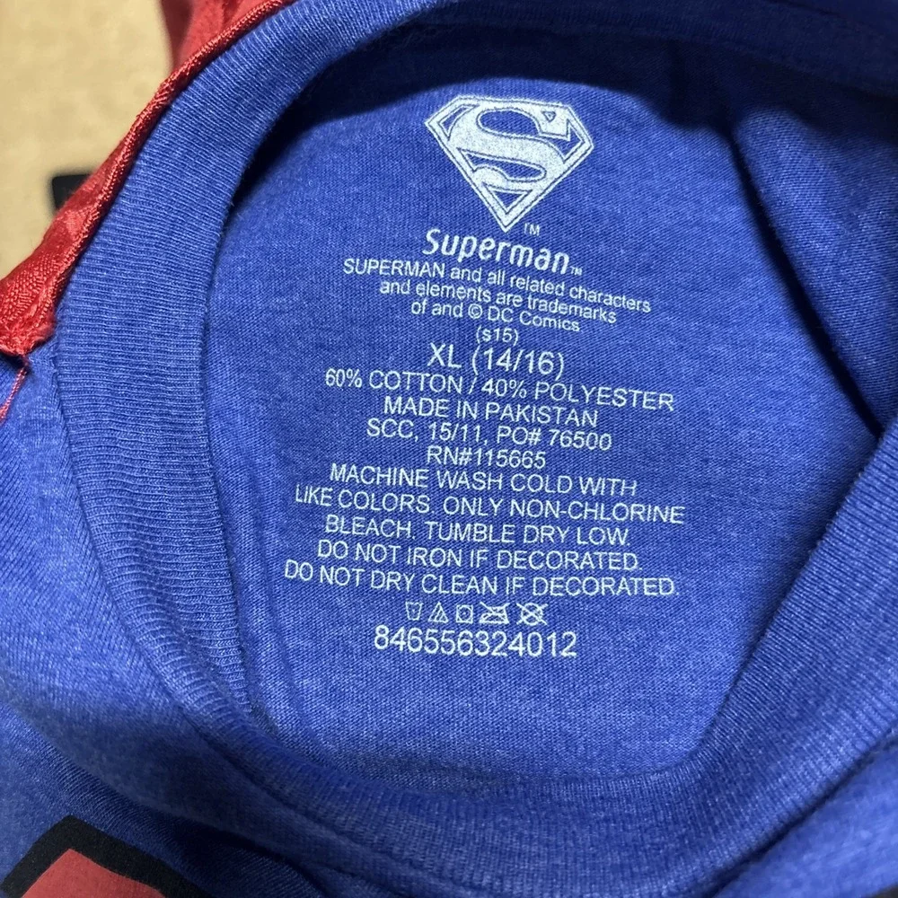 DC Comics superman graphic