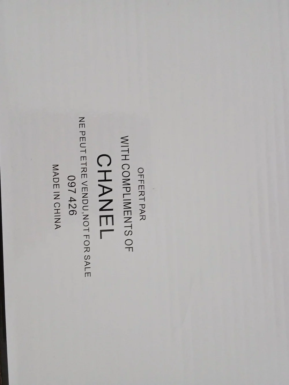 CHANEL branded grip
