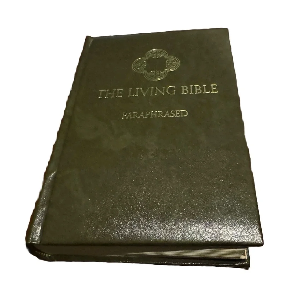 The‎ Living Bible Paraphrased 1973 Tyndale Hardcover VTG Religion Christian