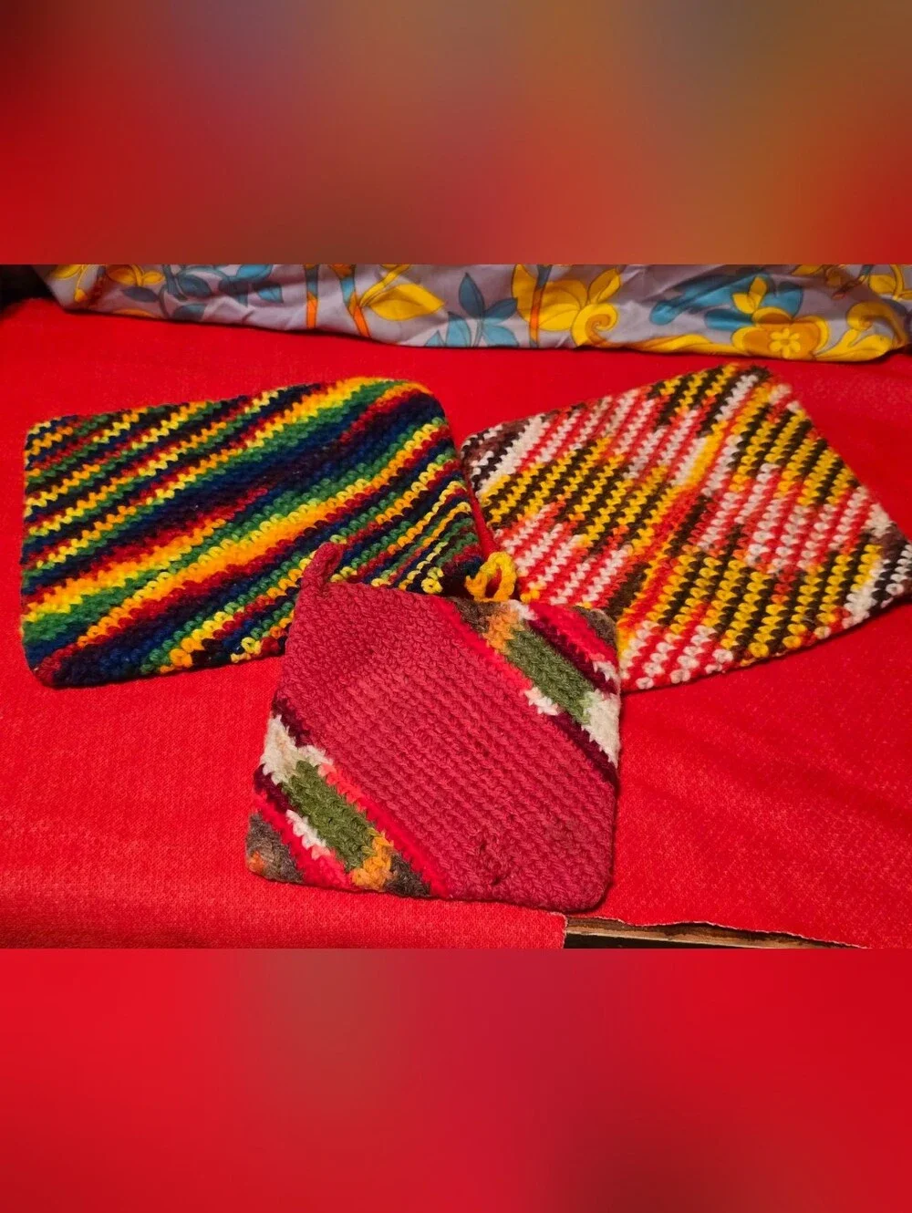 Vintage lot potholders