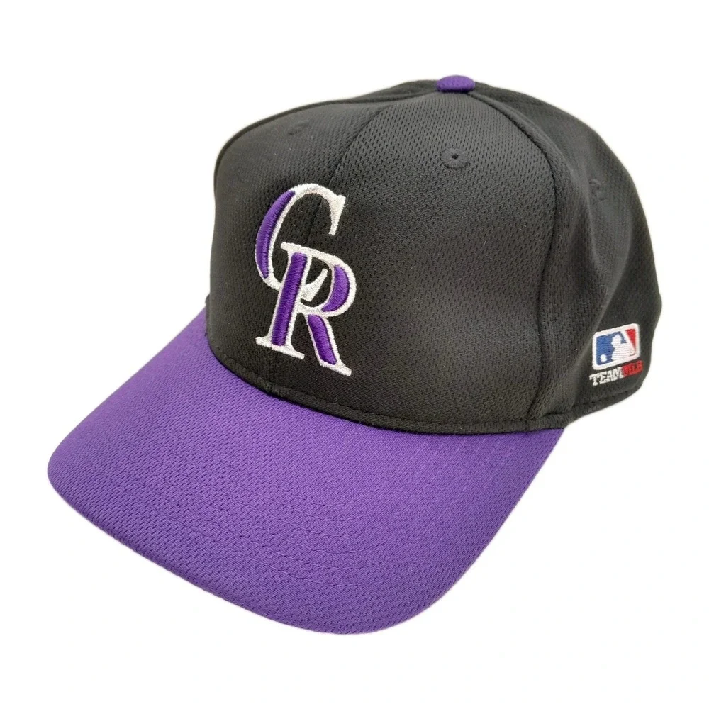 Colorado Rockies MLB Hat Cap Black‎ Adjustable Strapback OC Sports Baseball