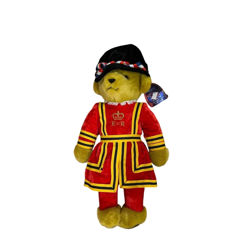 MERRYTHOUGHT Beefeater Bear Celebrate‎ the Coronation Vtg 90's New/Old Stock 17
