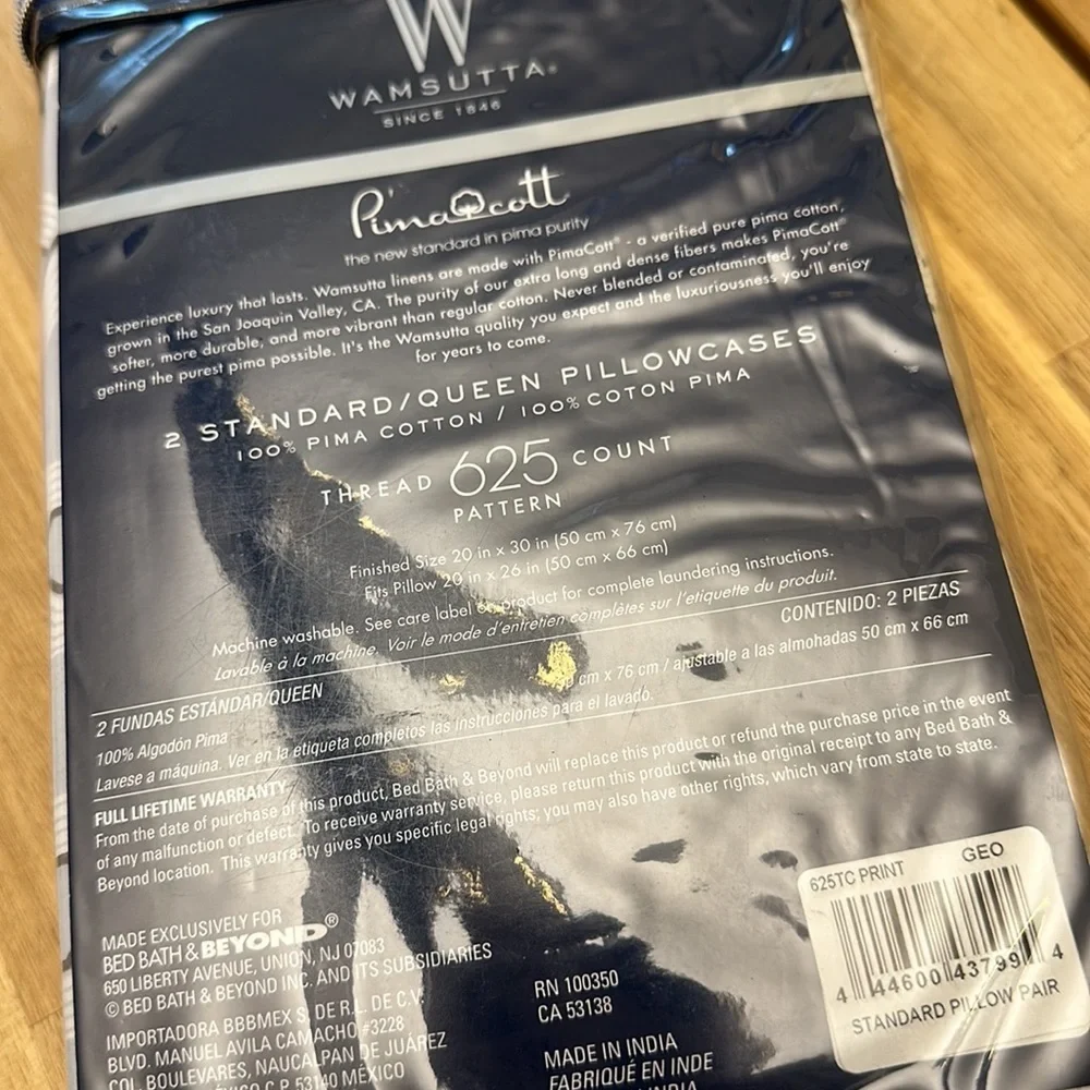 Wamsutta new size